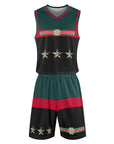 Adult Basketball Sports Uniform Jersey & Shorts Ddiiro