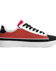 DDIIRO Lightweight Low Top Leather Sneaker