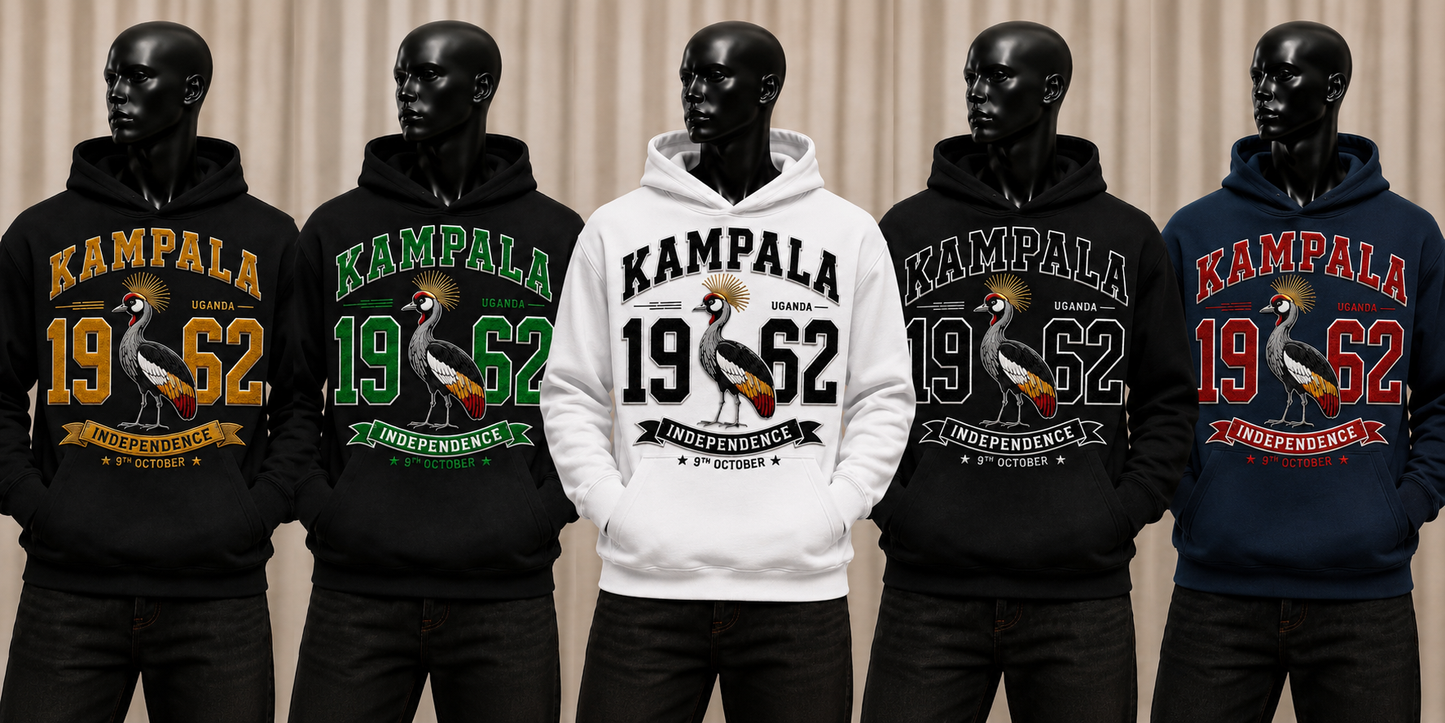 Kampala 1962 Uganda Independence Hoodie | DDIIRO