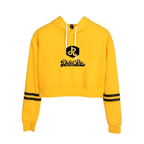 DDIIRO Womans Cropped Hoodie