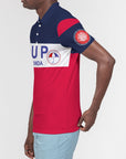 DDIIRO NUP DESIGNS Men's Slim Fit Short Sleeve Polo