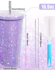 Diamond Insulated Cup Stickers Diamond Drink Cups Car Cups
