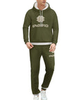 DDIIRO Cotton Hoodie & Joggers Set