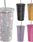 Diamond Insulated Cup Stickers Diamond Drink Cups Car Cups