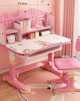 Princess Toddler Desk Set with Storage, Drawers & Bookshelf - Writing & Homework Table for Little Girls
