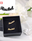 Personalized Name Earrings Handmade Minimalist Jewelry, Perfect Gift for Mothers & Women