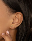 Personalized Name Earrings Handmade Minimalist Jewelry, Perfect Gift for Mothers & Women