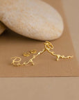 Personalized Name Earrings Handmade Minimalist Jewelry, Perfect Gift for Mothers & Women