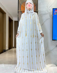 Gold Dust Dress Islam Women Dress Kaftan