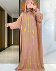 Gold Dust Dress Islam Women Dress Kaftan