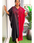 Traditional African Dashiki Maxi Dress – Ankara Print Gown for Women