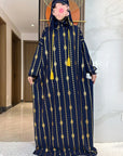 Gold Dust Dress Islam Women Dress Kaftan