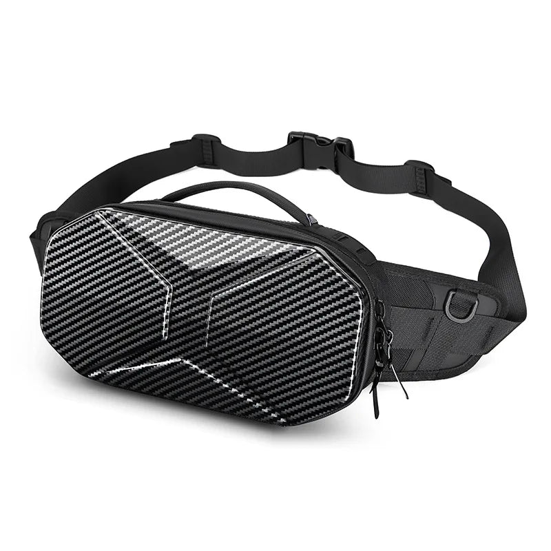 DDIIRO™ Anti-Theft Crossbody Chest Bag – Waterproof Travel Sling Bag with USB Charging Port