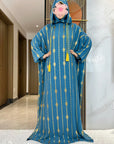 Gold Dust Dress Islam Women Dress Kaftan