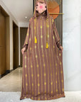 Gold Dust Dress Islam Women Dress Kaftan