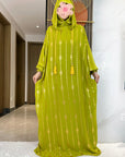 Gold Dust Dress Islam Women Dress Kaftan