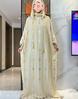 Gold Dust Dress Islam Women Dress Kaftan
