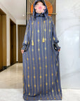 Gold Dust Dress Islam Women Dress Kaftan