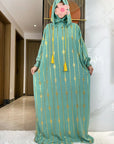 Gold Dust Dress Islam Women Dress Kaftan