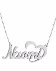Stainless Steel Custom Necklace Personalized Name Necklace Handwritten Signature Necklace Custom Any Name Pendant