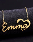 Stainless Steel Custom Necklace Personalized Name Necklace Handwritten Signature Necklace Custom Any Name Pendant