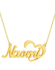 Stainless Steel Custom Necklace Personalized Name Necklace Handwritten Signature Necklace Custom Any Name Pendant