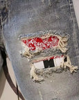 Summer Men Hole Denim Short Pants Fashion Beggar Scraped Five-piece Jeans Shorts