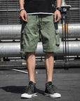 Men’s Waterproof Quick-Dry Tactical Cargo Shorts Multi-Pocket Outdoor Adventure Wear