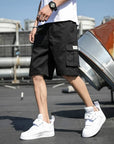 Men’s Waterproof Quick-Dry Tactical Cargo Shorts Multi-Pocket Outdoor Adventure Wear