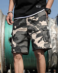 Men’s Waterproof Quick-Dry Tactical Cargo Shorts Multi-Pocket Outdoor Adventure Wear