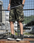 Men’s Waterproof Quick-Dry Tactical Cargo Shorts Multi-Pocket Outdoor Adventure Wear
