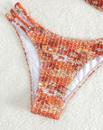 Fashion Printed Swimsuit Sexy Triangle Two-piece Swimsuit Bikini