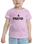Children's Round Neck Short Sleeve T-Shirt Ddiiro