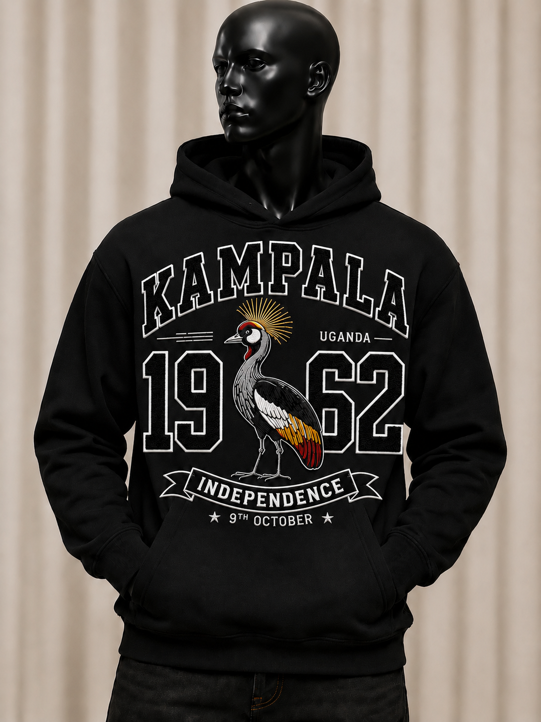 Kampala 1962 Uganda Independence Hoodie | DDIIRO