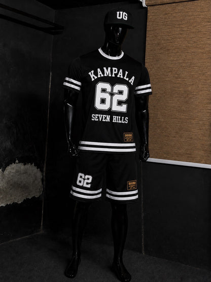DDIIRO Kampala 62 Seven Hills Heritage Jersey Set – Black
