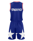 Adult Basketball Sports Uniform Jersey & Shorts Ddiiro