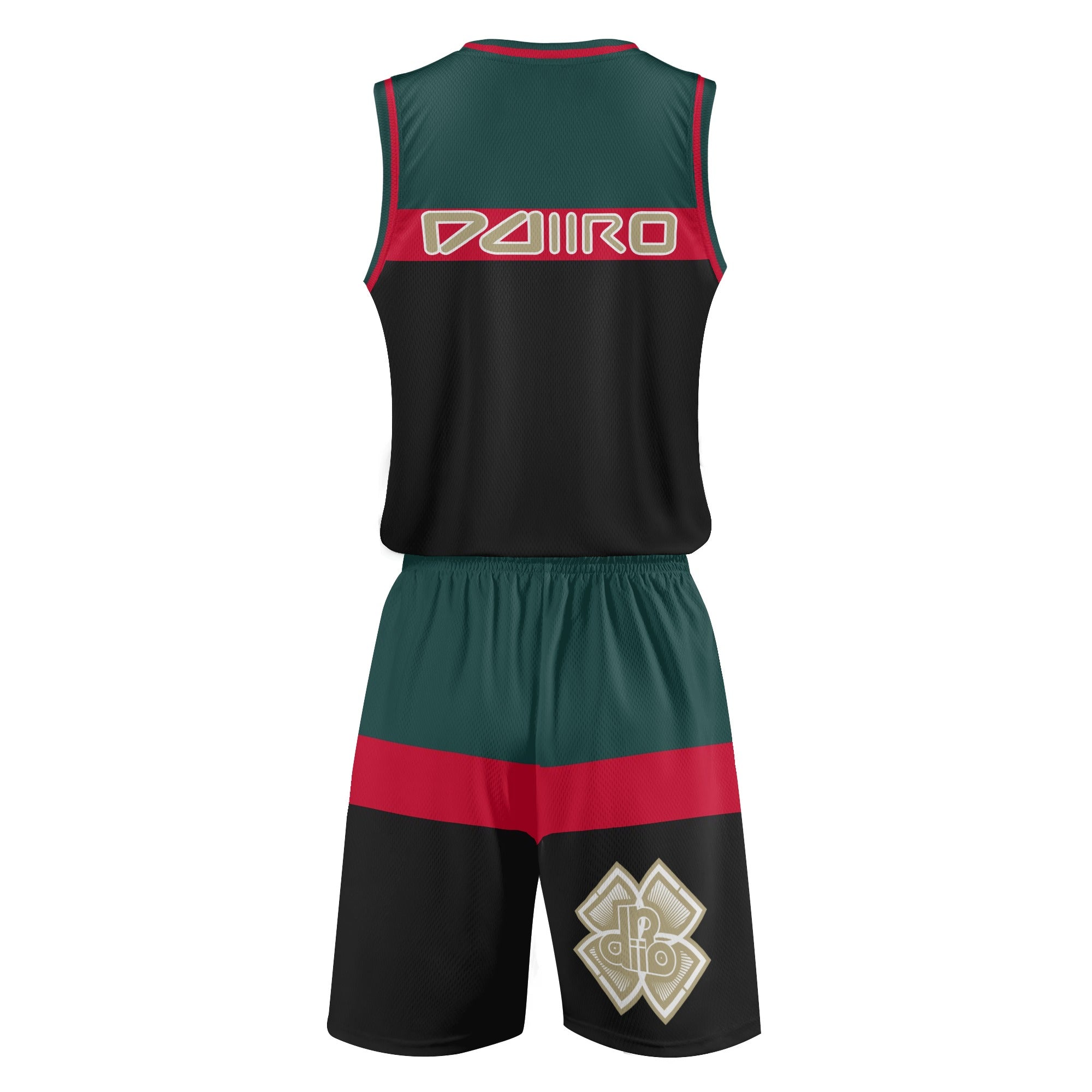 Adult Basketball Sports Uniform Jersey & Shorts Ddiiro