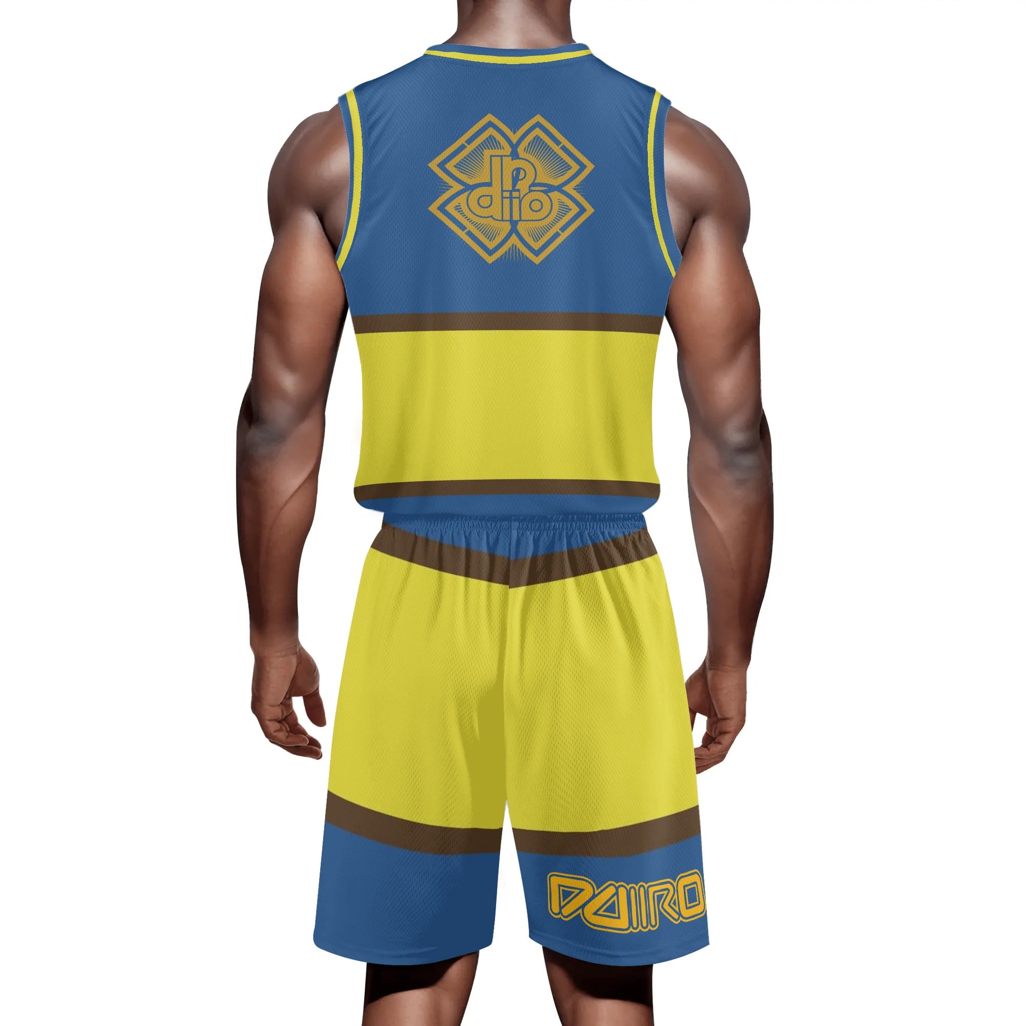 Adult Basketball Sports Uniform Jersey & Shorts DDIIRO