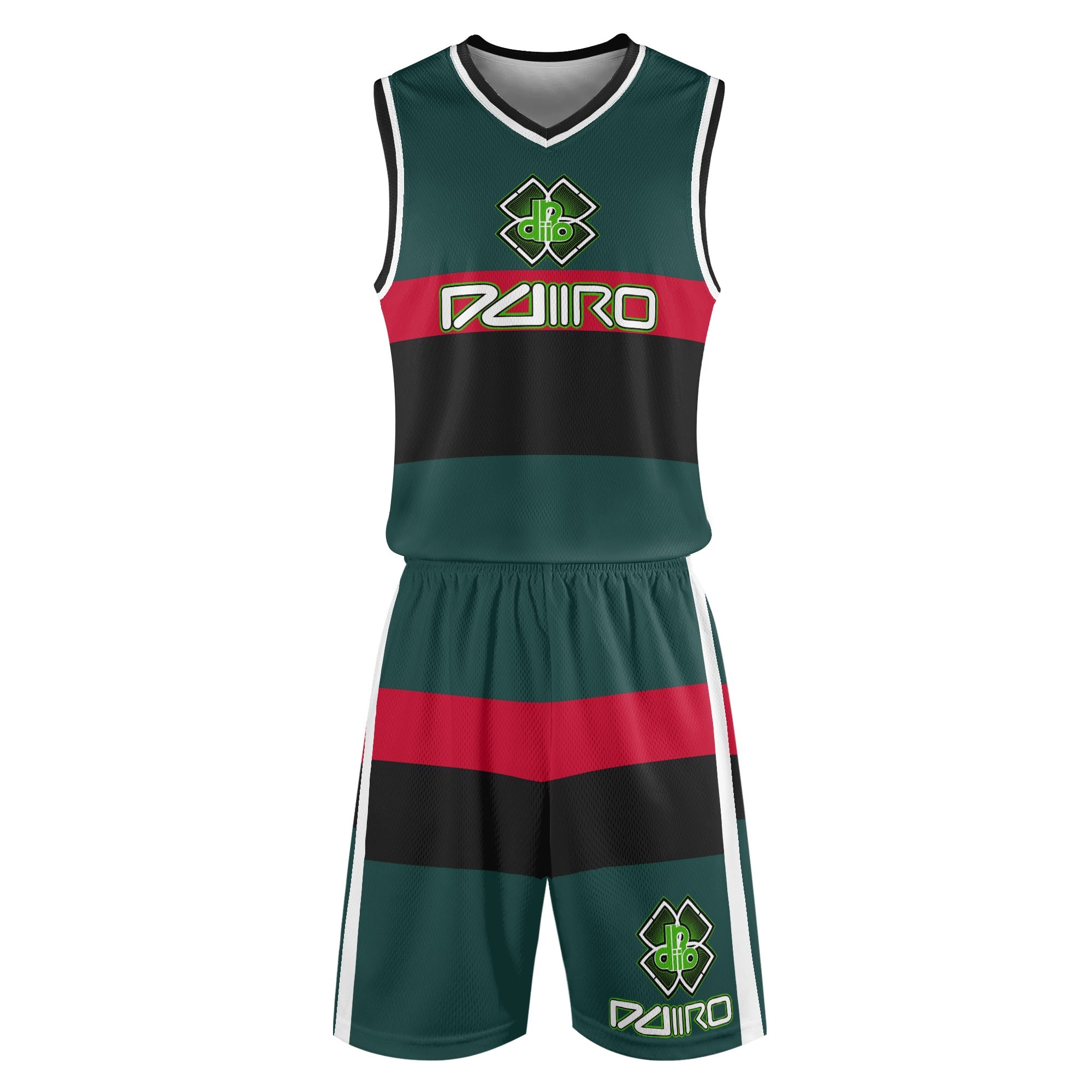 Adult Basketball Sports Uniform Jersey & Shorts