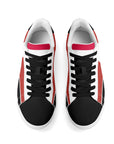 DDIIRO Lightweight Low Top Leather Sneaker