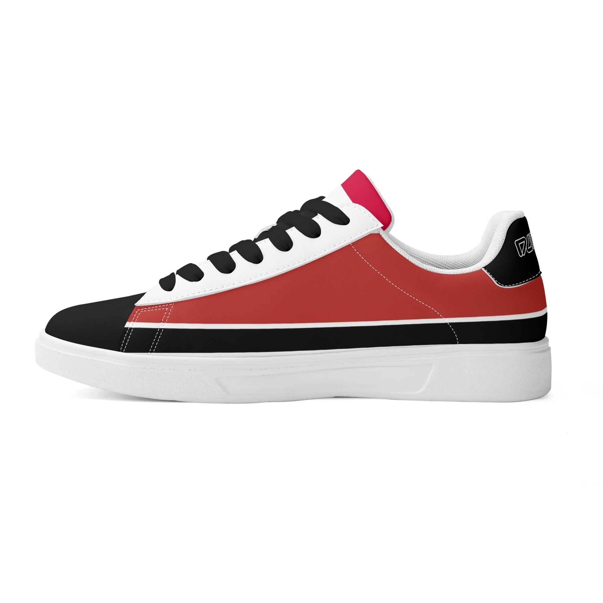 DDIIRO Lightweight Low Top Leather Sneaker