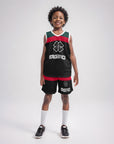 Kids Basketball Jersey Set Ddiiro