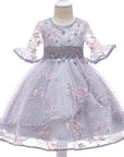 Baby Girls' Flower Tutu Dress: Party & Formal Princess Clothing