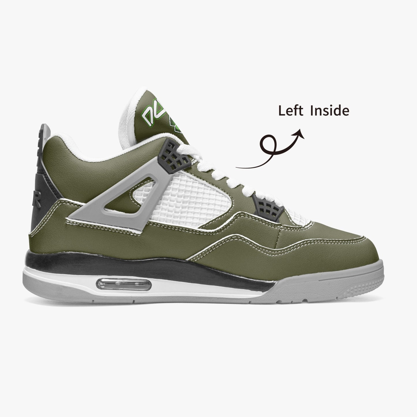 Basketball Sneakers -Gray Sole