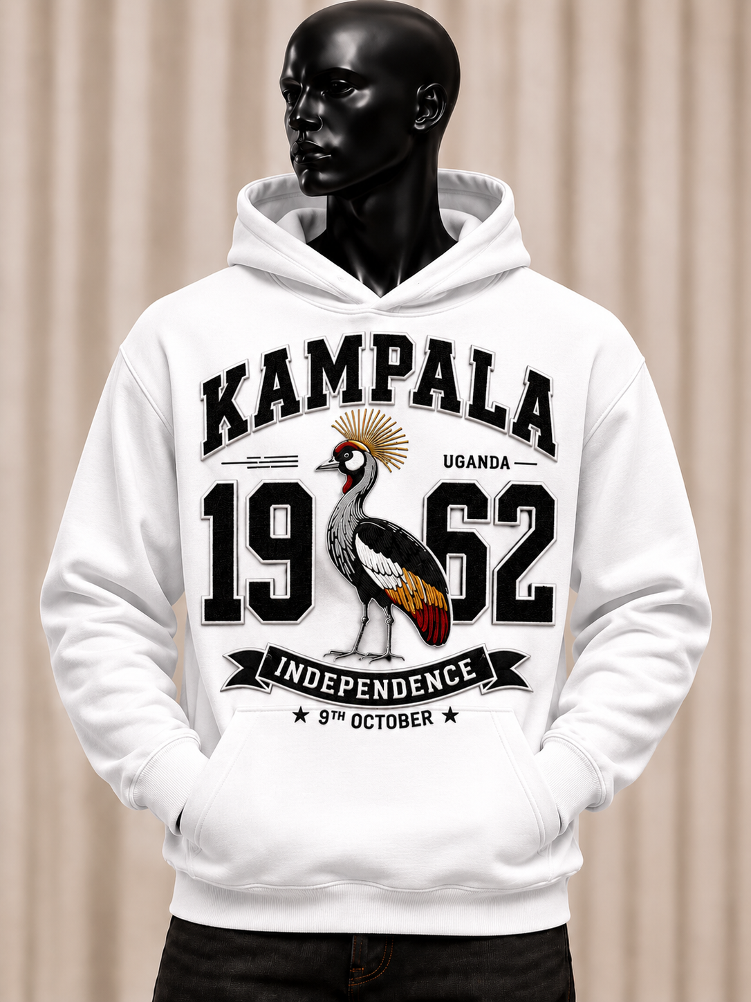Kampala 1962 Uganda Independence Hoodie | DDIIRO