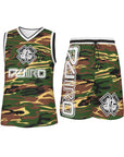 DDIIRO Men's V Neck Basketball Jersey