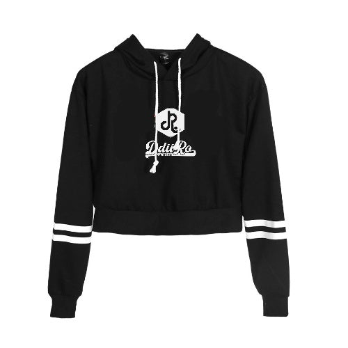 DDIIRO Women's Hoodie Cropped Hoodie