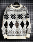 Men's Snowflake Pullover Japanese Style