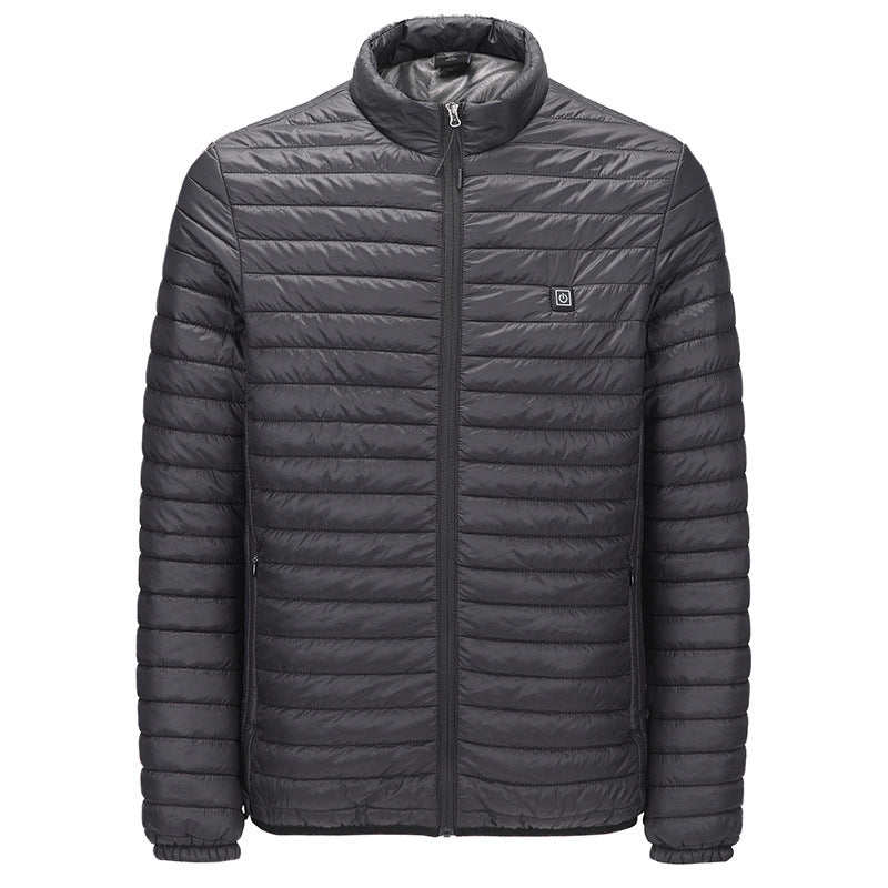 Unisex USB Heated Winter Jacket – 4-Zone Thermal Coat