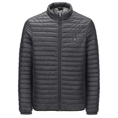 Unisex USB Heated Winter Jacket – 4-Zone Thermal Coat